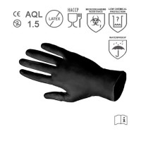 Guantes de Nitrilo PRO BLACK - Sin Polvo